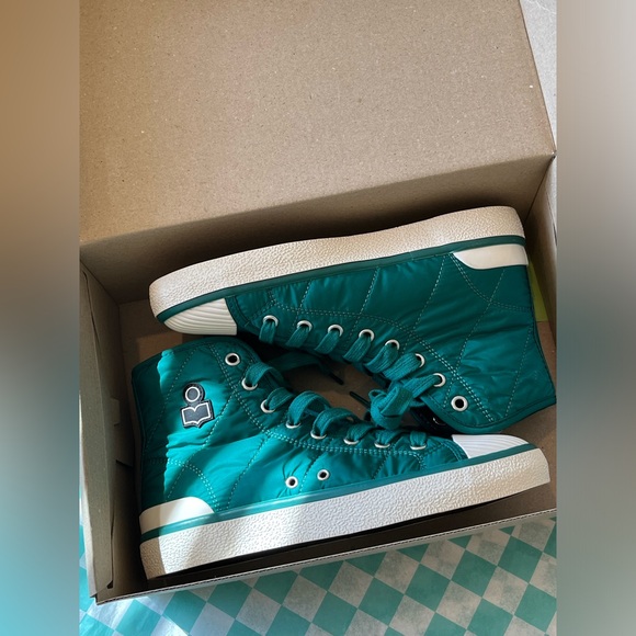 New in box Isabel Marant Puffy nylon high top - Picture 6 of 7